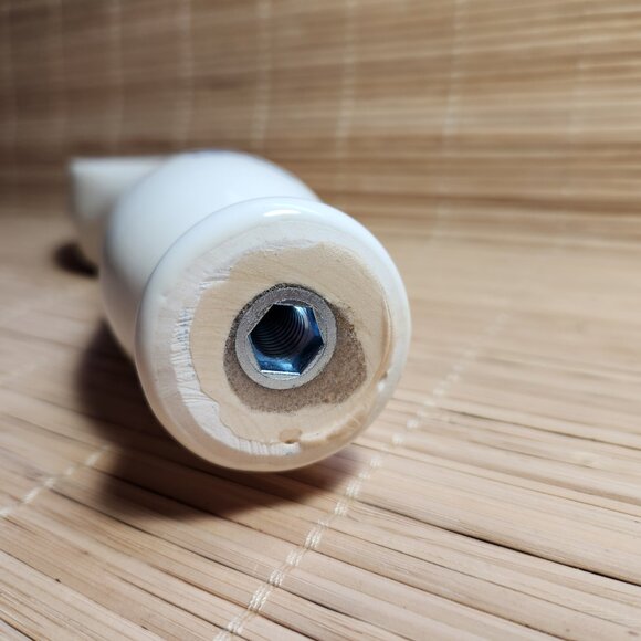 Molson Beer Tap Handle Ultra Rare 10" John Molson Bartending Vintage - Picture 8 of 8